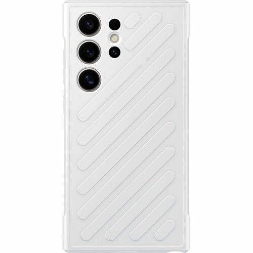 Чехол-накладка Samsung Shield Case S24 Ultra светло-серый
