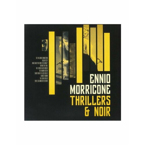 Виниловая пластинка OST, Thrillers & Noirs (Ennio Morricone) (coloured) (8016158025743) винил 12 lp 7 limited edition coloured постер ennio morricone morricone segreto