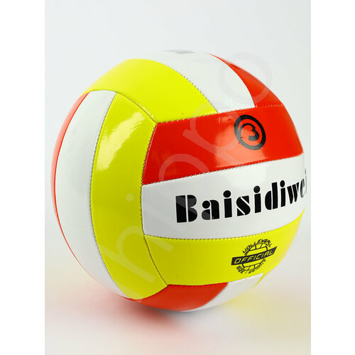 Футбольный мяч 5 размера/ желто-красный