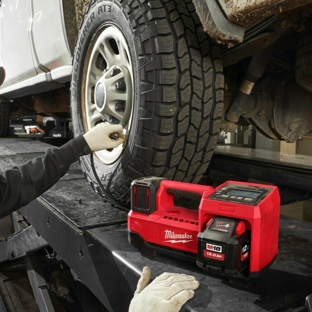 Воздушные Компрессоры Аккумуляторный компрессор Milwaukee M18 BI-0 4933478706