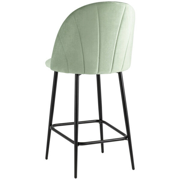Стул STOOL GROUP Логан, металл/велюр, металл, цвет: фисташковый Hoff - фото №15