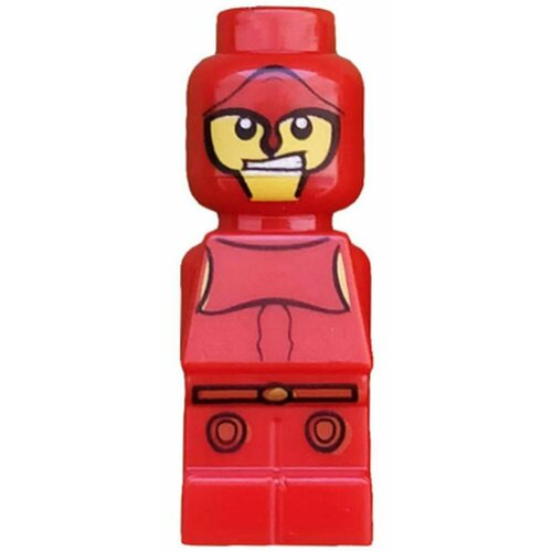 Минифигурка Lego 85863pb017 Microfigure Minotaurus Gladiator Red (4560457 / 6023427)