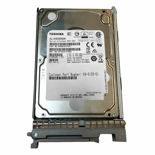 Жесткий Диск Cisco HDEBF03JFA51 600Gb SAS 25 HDD 81035₽
