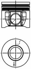 Поршень dm.89.90x2.0x2.0x2.0 STD KOLBENSCHMIDT / арт. 41285600 - (1 шт)