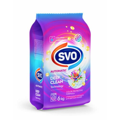 Стиральный порошок COLOR SVO Daisy 6кг 60 стирок 1880₽