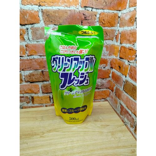 Rocket Soap Awas Жидкость для мытья посуды Свежесть яблока 500 мл запасной блок 543₽