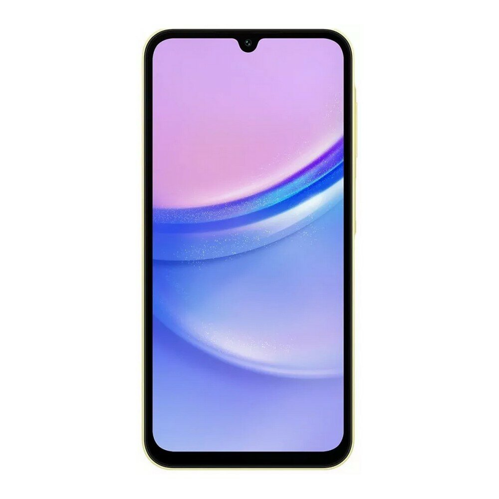 Смартфон Samsung Galaxy A15 6/128Gb Yellow — фото 1