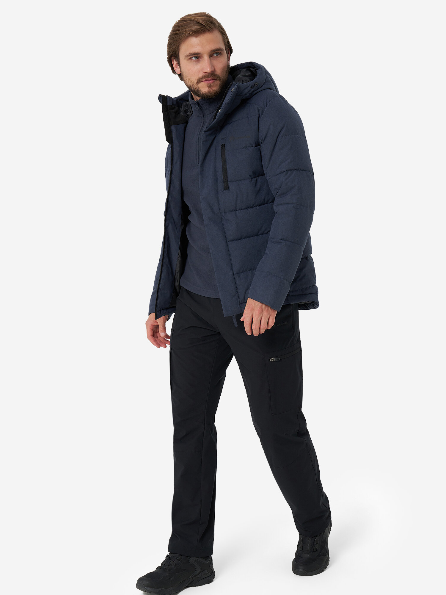 Куртка OUTVENTURE, размер 54, темно-синий — фото 1