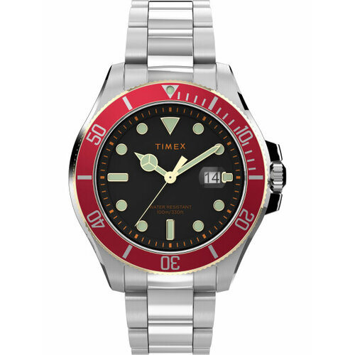 фото Наручные часы timex harborside, черный