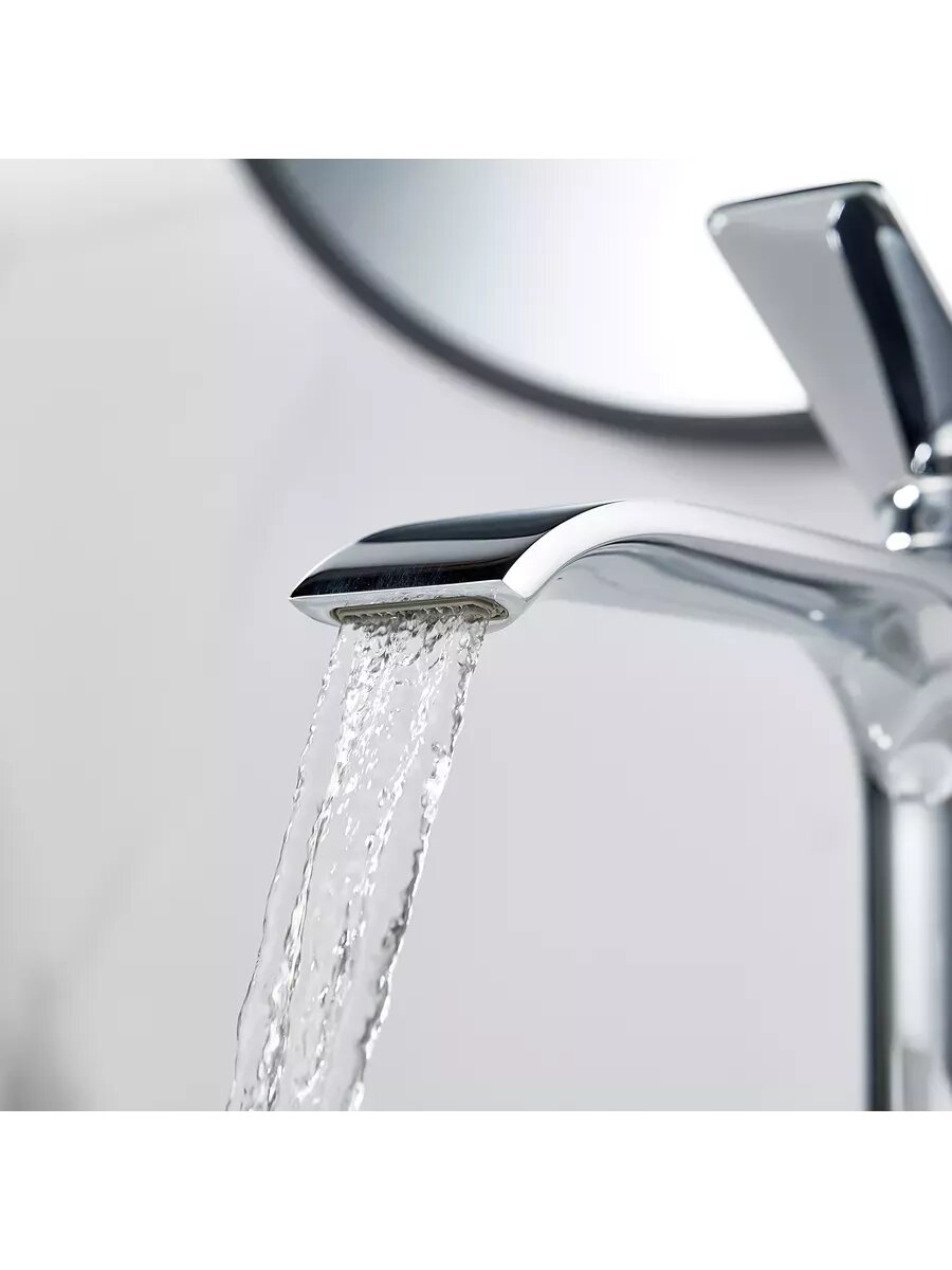 Смеситель S4111 для раковины чаши хром — фото 1