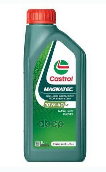 Castrol Castrol 10W40 (1L) Magnatec масло мотор! полусинтACEA A3/B4, API SP, VW 501.01/505.00, MB 229.3