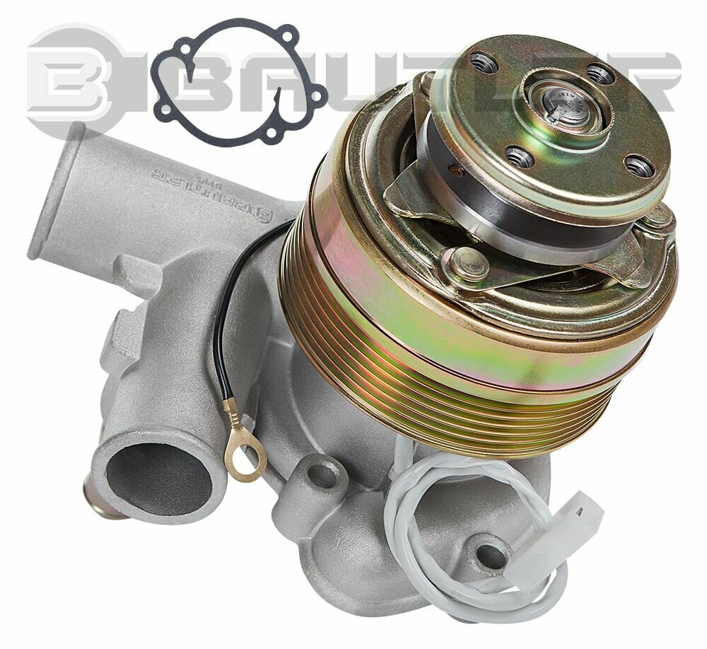 Помпа ЗМЗ дв 405409 с гидромуфтой BAUTLER BTL4063WP