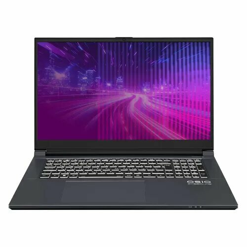 Ноутбук игровой OSIO CyberLine C170i-001 173 2024 IPS Intel Core i5 12600H 27ГГц 12-ядерный 16ГБ DDR4 512ГБ SSD NVIDIA RTX RTX 3050 - 6 ГБ без операционной системы темно-серый 99990₽