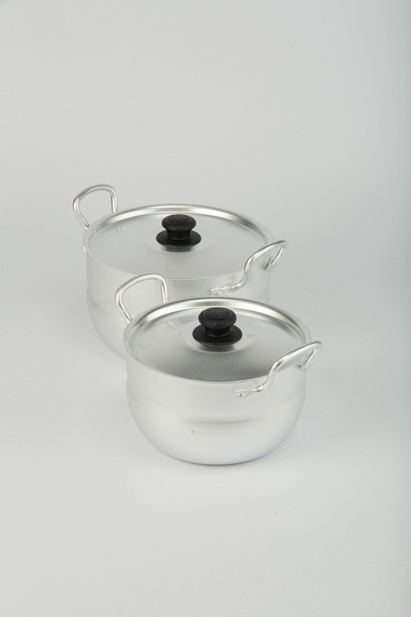 Комплект 1/2 Кастрюли алюм 17 л + 25 л.