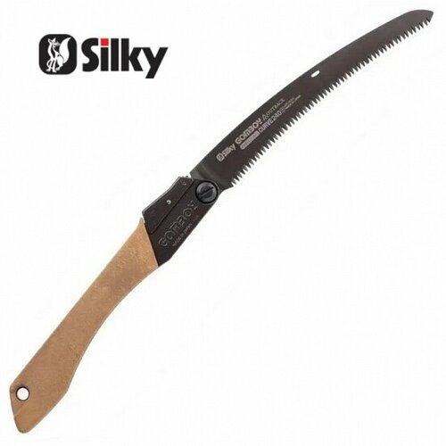 Пила Silky Gomboy Curve Outback Edition, 240мм, 8зуб/30мм, складная коричневый, черный, бежевый, серый
