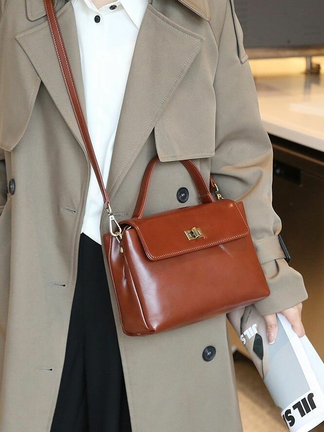 Сумка кросс-боди КожаноFF, фактура гладкая — фото 1