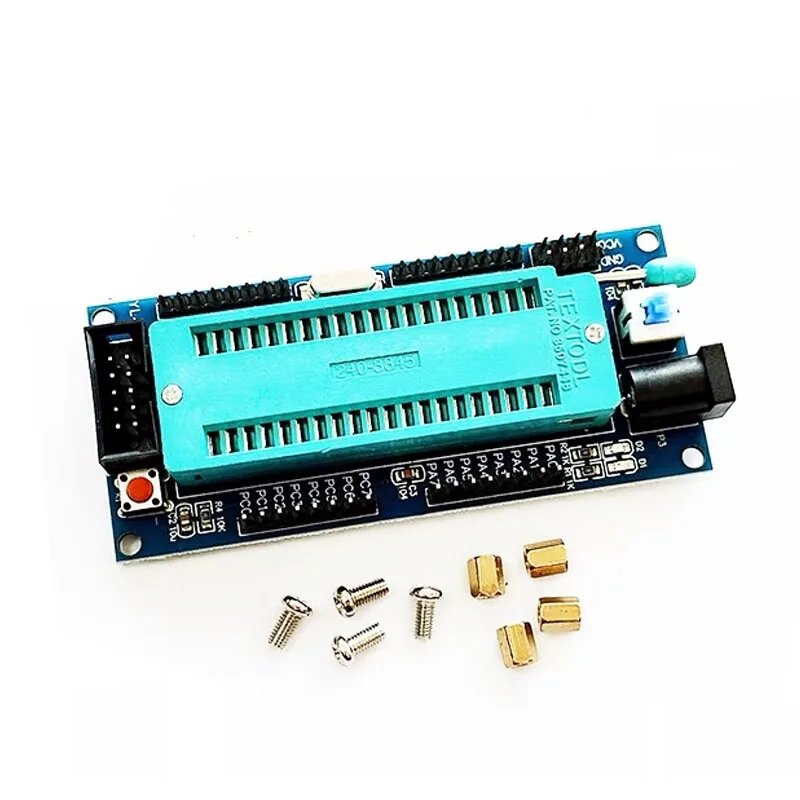 Макетная плата AVR MCU, минимальная системная плата ATmega16A 51AVR, программатор ISP USBASB, загрузчик, USB-кабель для загрузки, Board ATmega16A