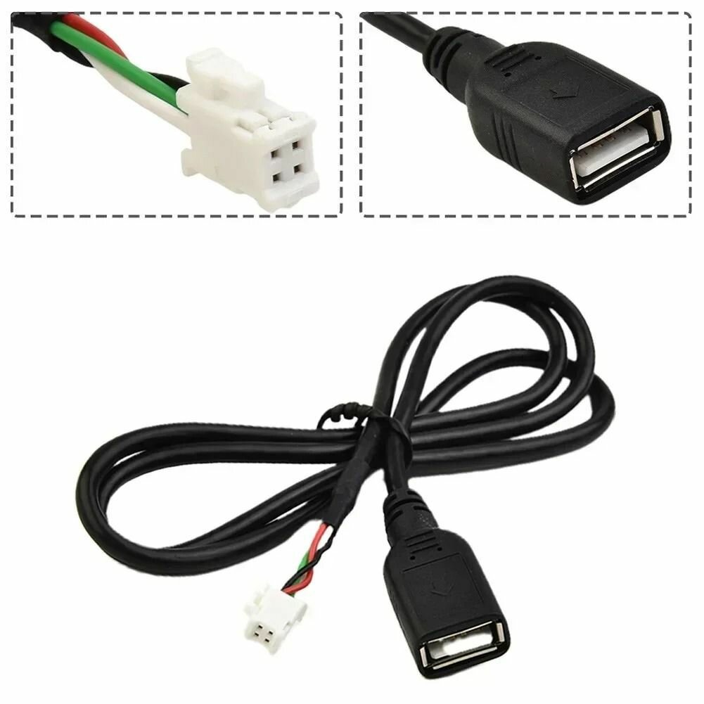 USB для Android магнитол 4pin , USB провод разъем 4 pin для Android — фото 1