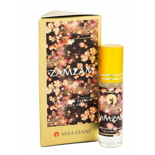 Турецкие масляные духи унисекс Zam Zam Зам Зам, 6мл