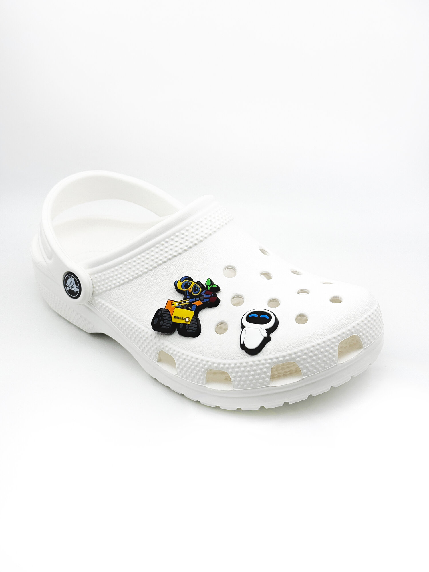 Украшения для обуви джибики("Валли(WALL-E)", "Мультфильмы"), Джибитсы(2 штуки) — фото 1