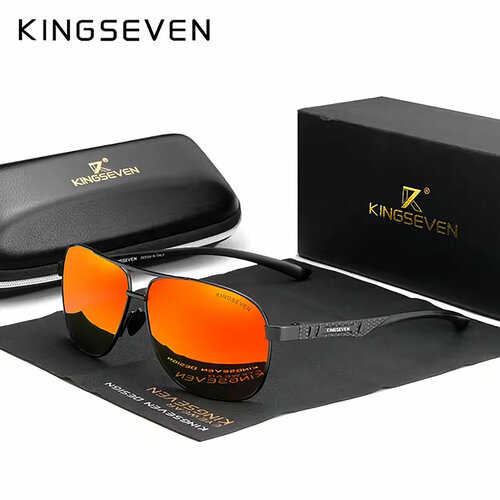 фото Солнцезащитные очки kingseven, оранжевый