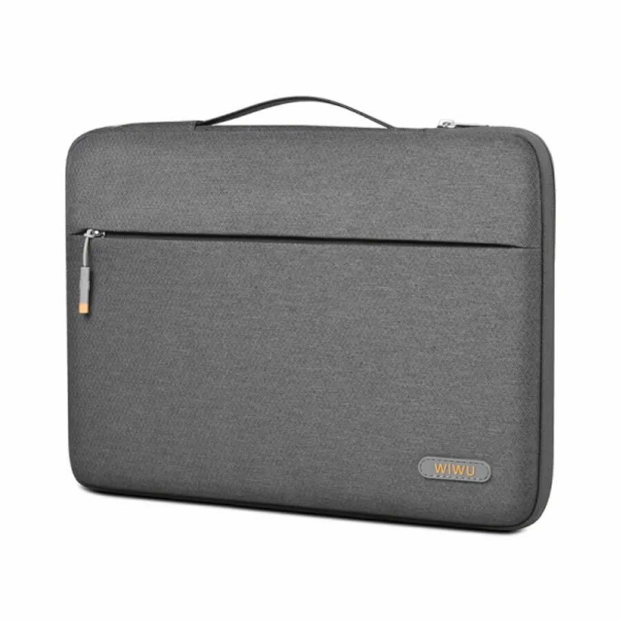 Сумка для ноутбука WiWU Pilot Sleeve для Apple MacBook 14 дюймов, серая