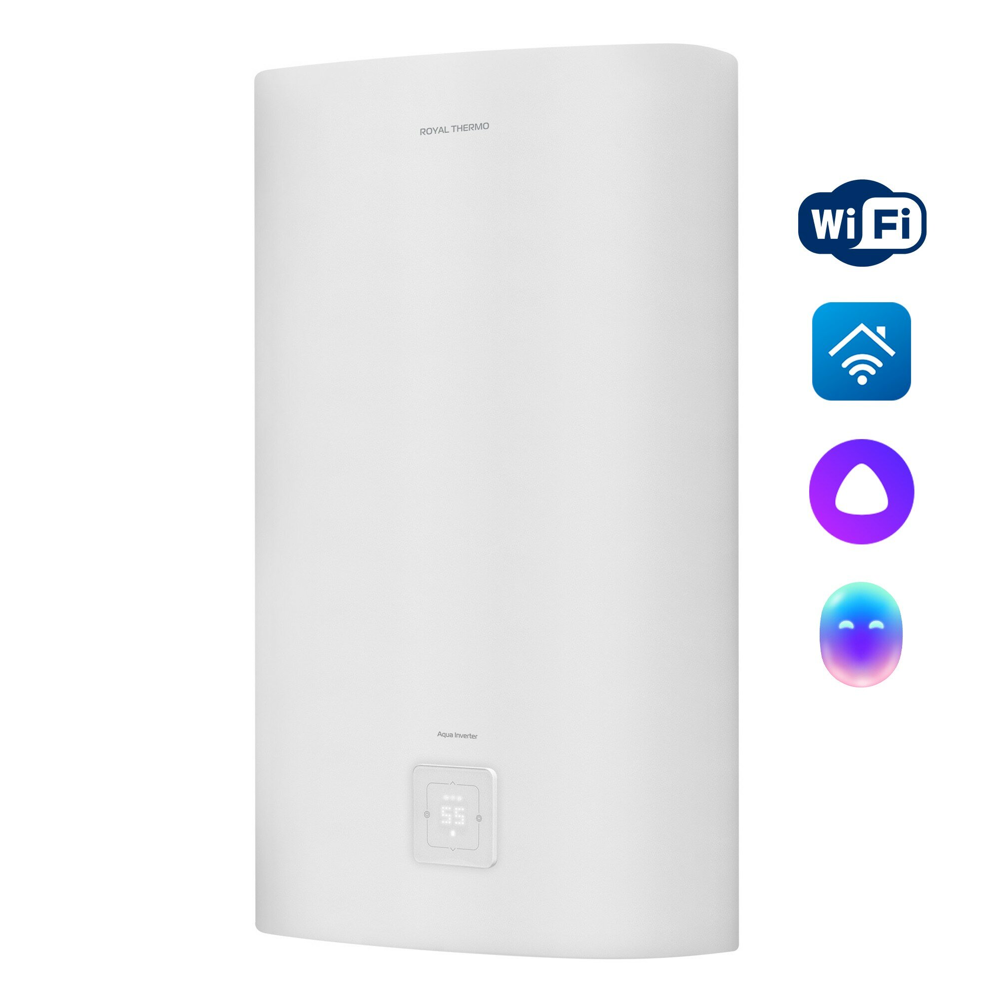 Водонагреватель Royal Thermo Aqua Inverter RWH 80, 80л, белый, механический, эмаль