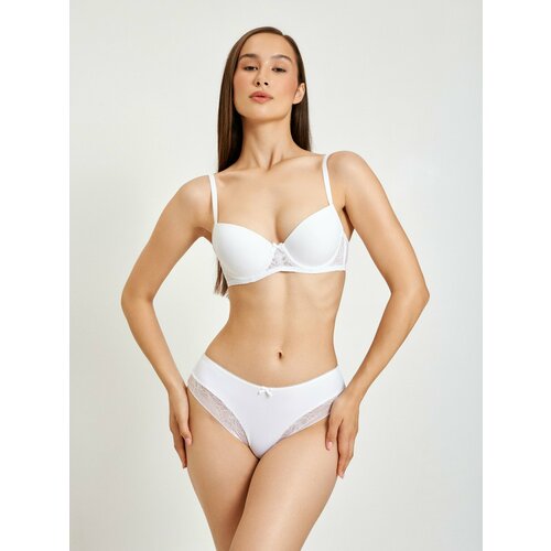 фото Бюстгальтер infinity lingerie базовая коллекция, размер 70d, белый