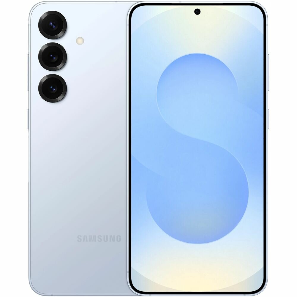 Смартфон Samsung Galaxy S25+ 5G 12/256 ГБ, Dual: nano SIM + eSIM, Голубой
