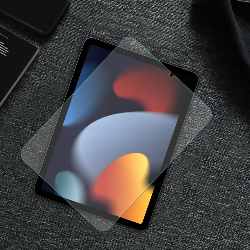Антибликовое закаленное стекло от Nillkin для планшета iPad Mini 6 с 2021 года и iPad Mini 7 с 2024 года, толщина 0,3мм, серия Anti-Explosion Glass Screen Protector — фото 1