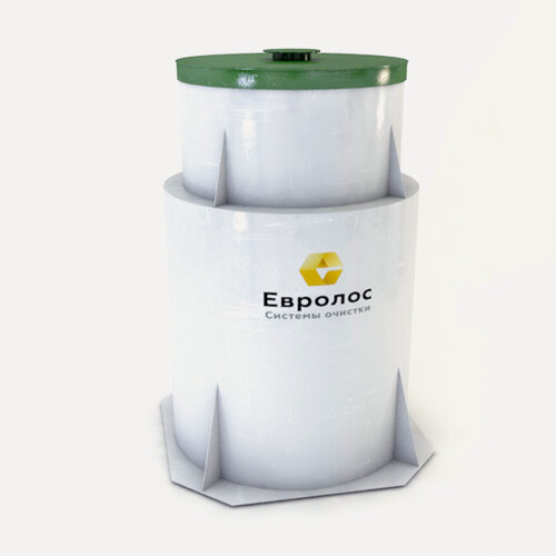 Изображение товара Септик "Евролос БИО", 5+, принудительный, полипропиленовый корпус