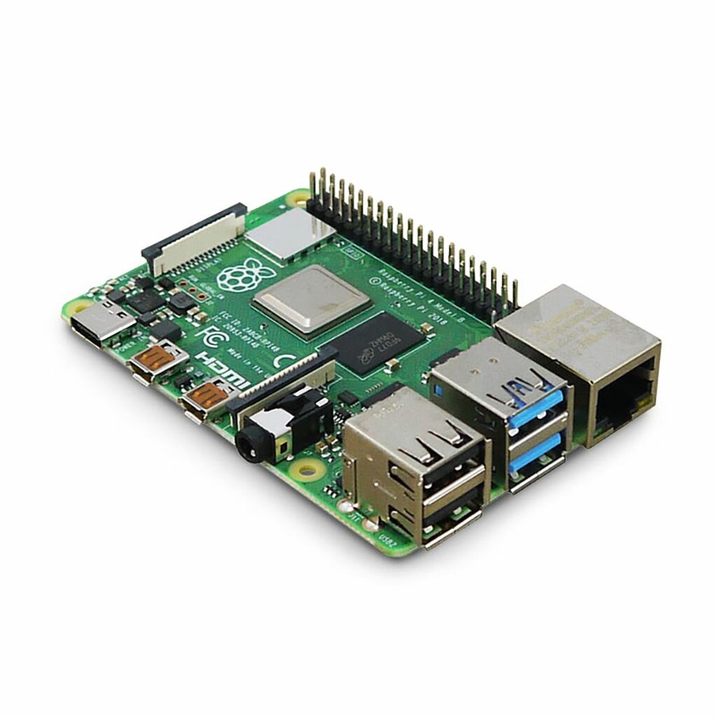 Raspberry Pi 4 Model B 4GB RAM - Микрокомпьютер + радиаторы охлаждения в подарок