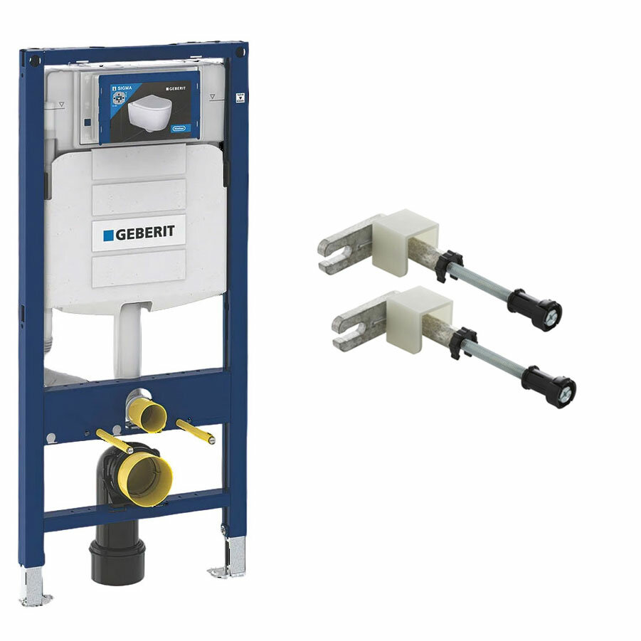 Инсталляция для унитаза Geberit Duofix 111.300.00.5 с креплением 111.815.00.1