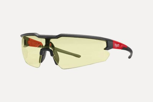 Изображение товара Очки защитные с защитой от царапин и запотевания Milwaukee ENHANCED с покрытием AS/AF, желтые, арт.4932478927