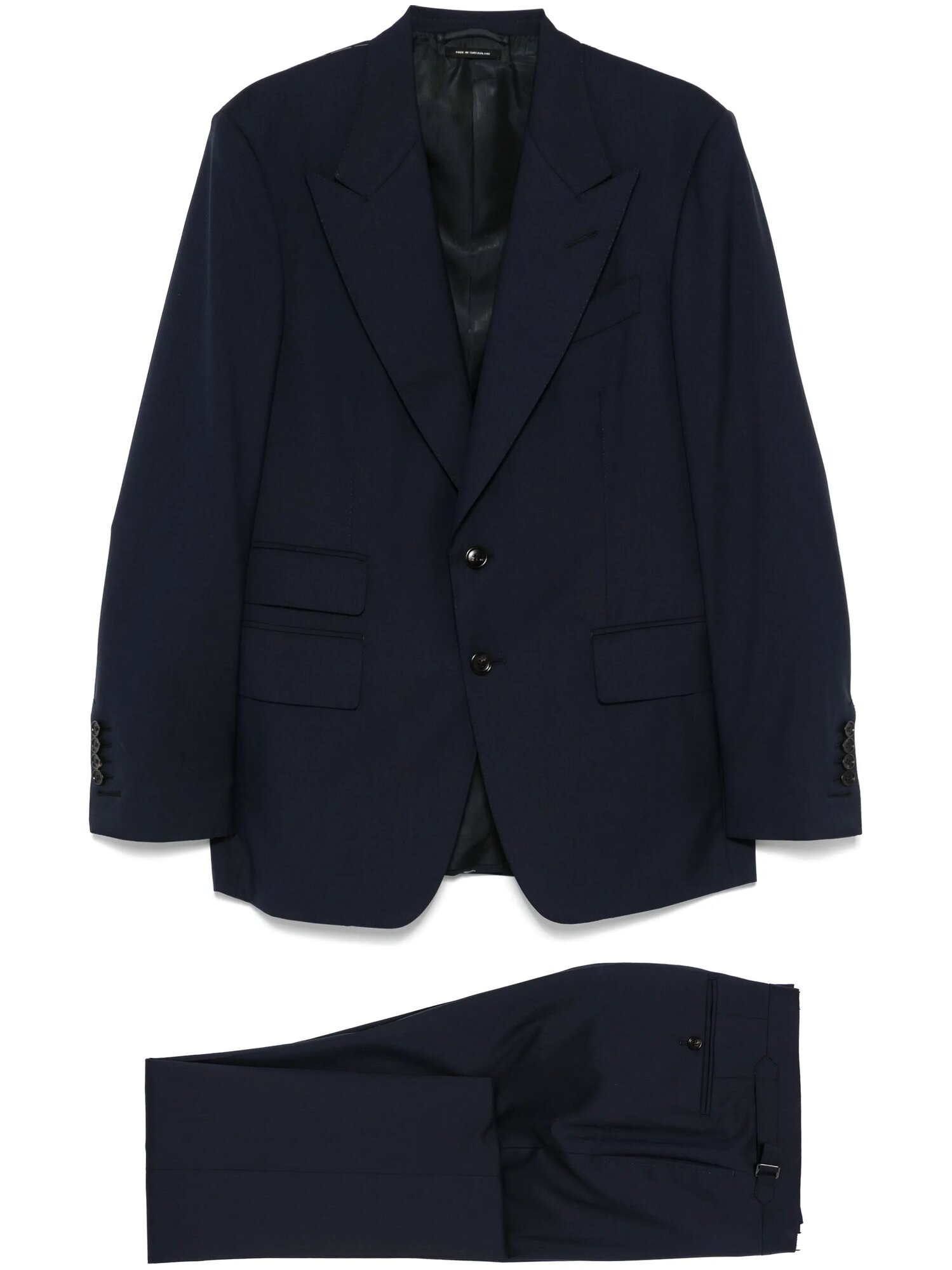 Костюм классический Tom Ford, размер 48 IT, синий