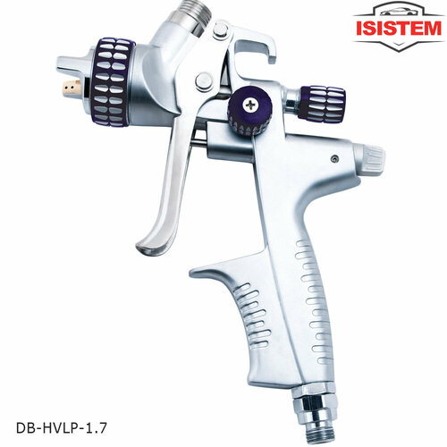 фото Краскораспылитель hvlp серии db дюза 1,7мм верхний бачок ispray isistem