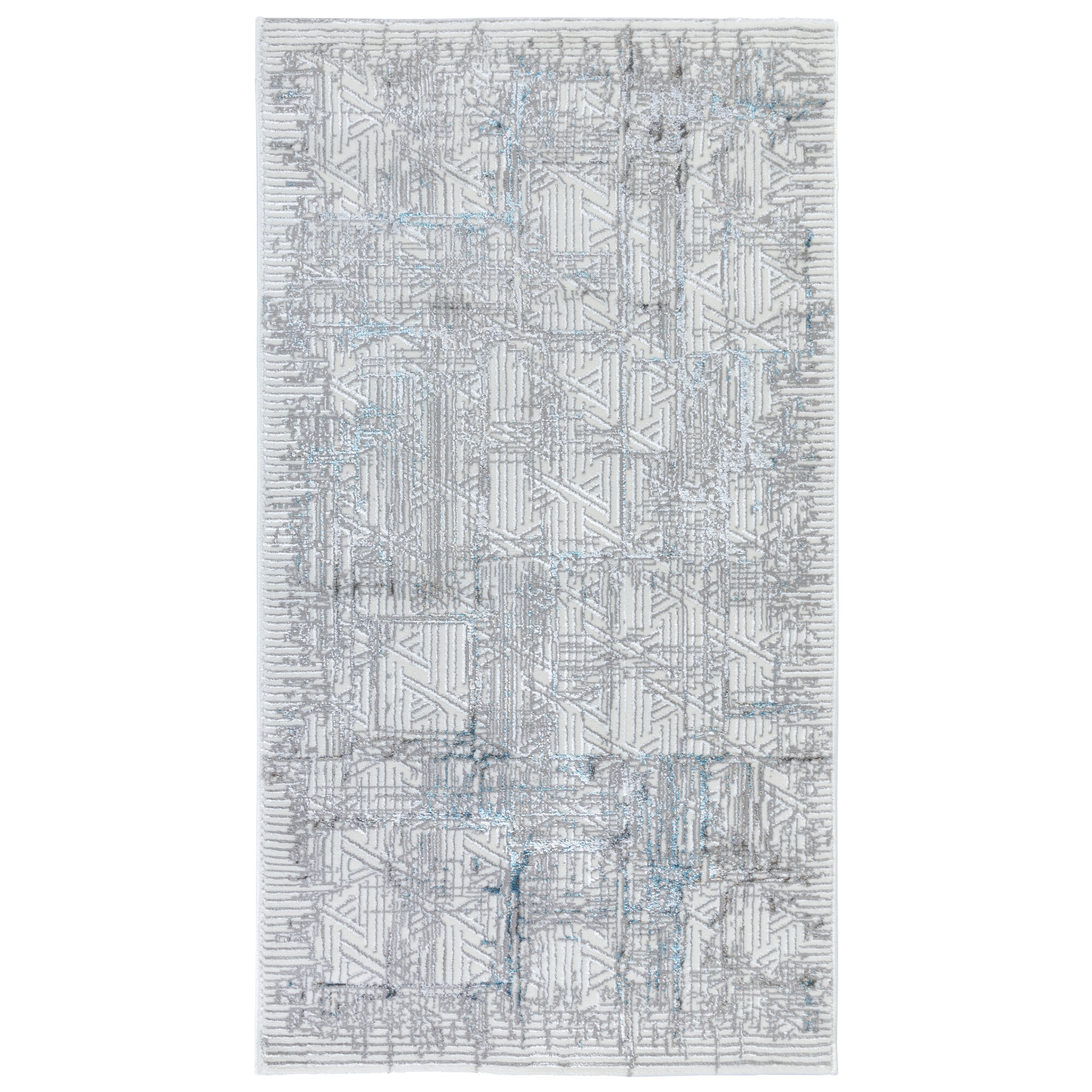 Ковер ADARA 0.8*1.5 дизайн T1871LL GREY/GREY
