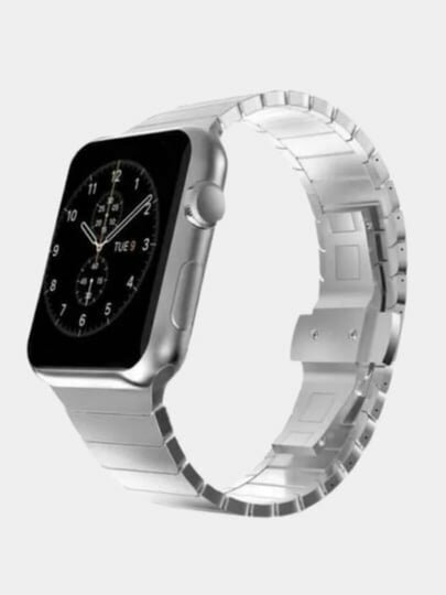 Ремешок металлический для Apple Watch 3,4,5,6,7,8SE, и Ultra, размер 42/44/45/49 мм