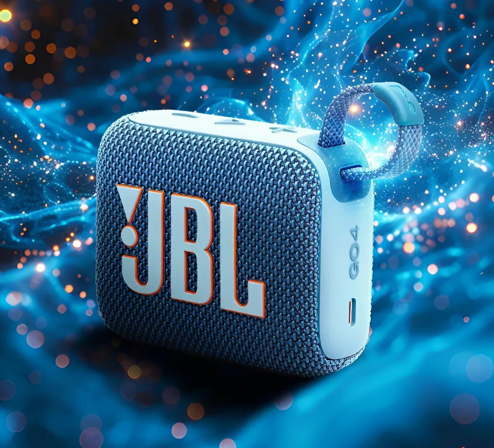 Портативная колонка JBL GO 4, IP67, 4.2 Вт, Bluetooth 5.3, синий