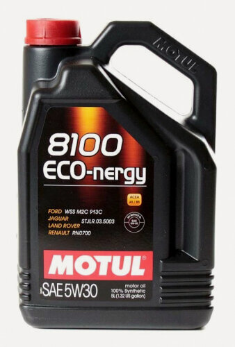 Изображение товара Моторное масло Motul 8100 Eco-Nergy 5W-30 синтетическое 5л (ЕС)