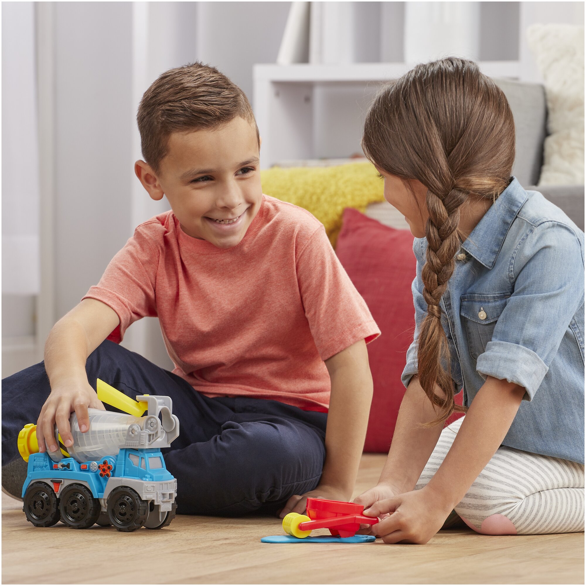 Игровой набор Play-Doh Wheels "Бетономешалка" - фото №4