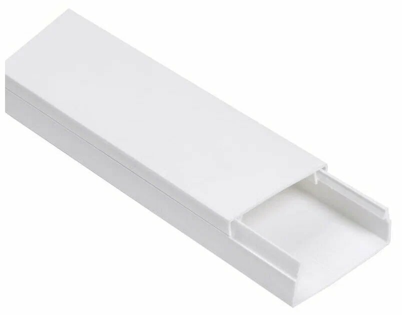 Кабельный канал IEK CKK11-080-060-1-K01-008 Ecoline 60мм белый 2м (упак:1шт)