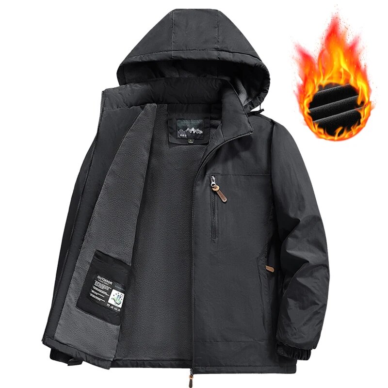 Куртка  размер 6XL черный