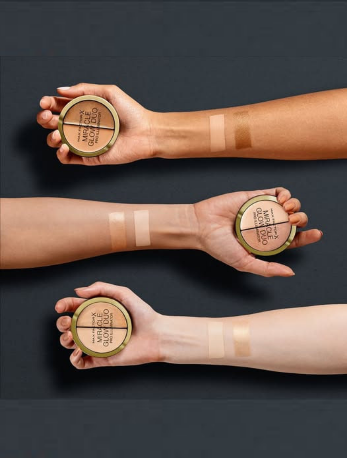 Кремовый хайлайтер для лица Max Factor Miracle Glow Duo, эффект сияния кожи — фото 1