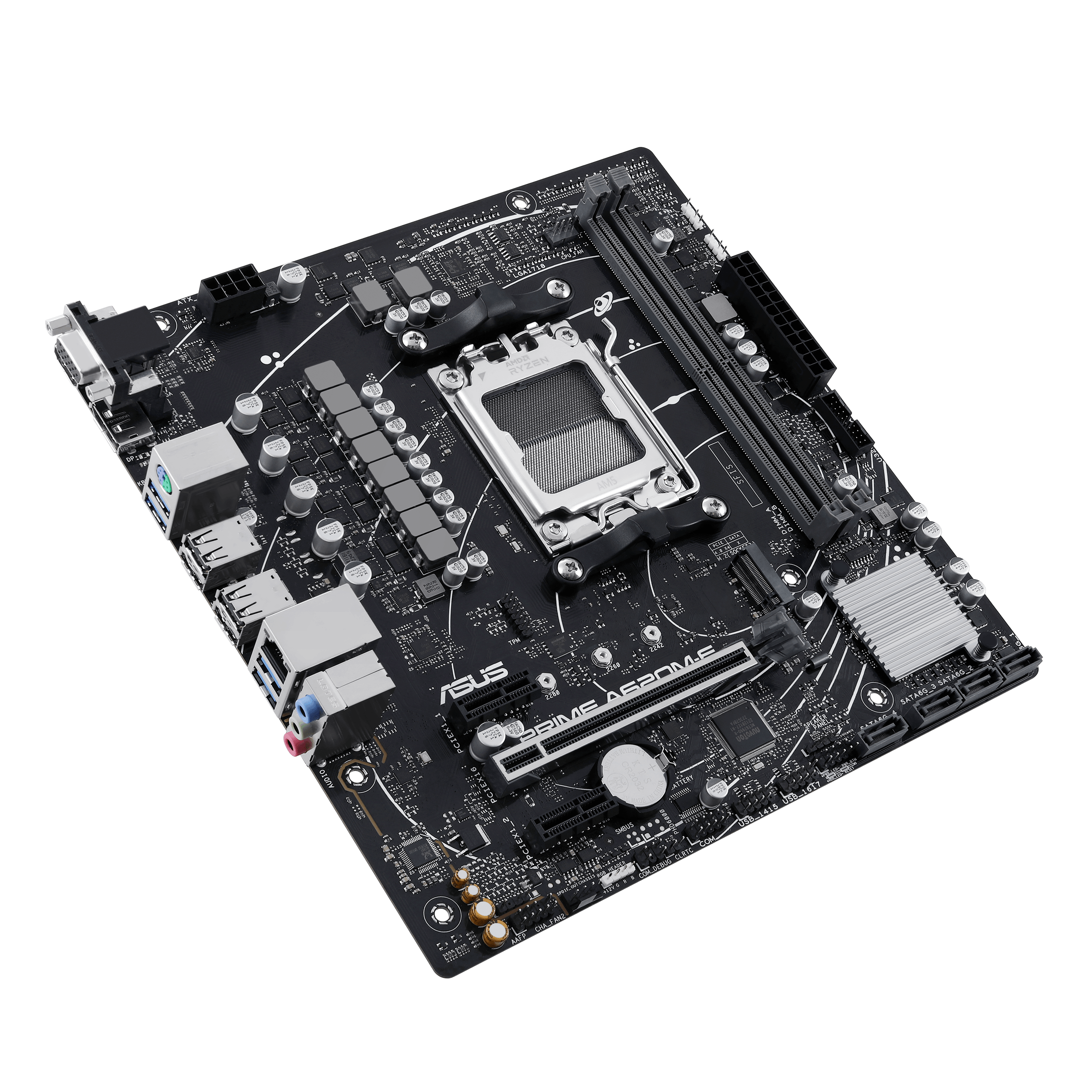 Материнская плата Asus PRIME A620M-E (90MB1F50-M0EAY0) - фото №2