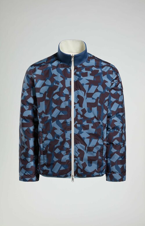 Куртка BIKKEMBERGS, размер 54, белый, синий