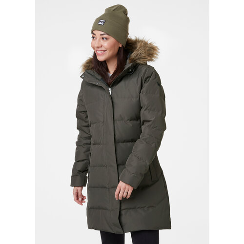 фото Пуховик helly hansen w iona down jacket, размер l, зеленый