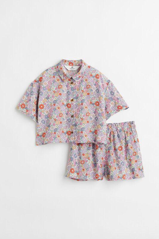 Комплект одежды H&M, размер 116, фиолетовый