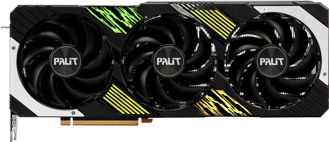 Видеокарта Palit Видеокарта Palit PCI-E 4.0 RTX4070Ti SUPER GAMINGPRO NVIDIA GeForce RTX 4070TI Super 16Gb 256bit GDDR6X 2340/21000 HDMIx1 DPx3 HDCP Ret