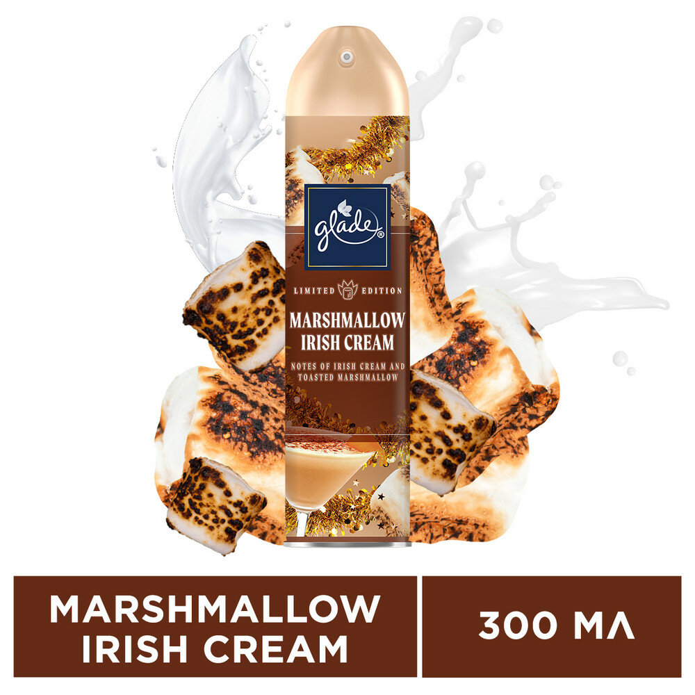 Glade Освежитель воздуха Marshmallow Irish Cream 300мл